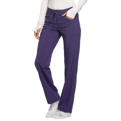 1123A Cherokee Infinity- Women's Low Rise Straight Leg Drawstring