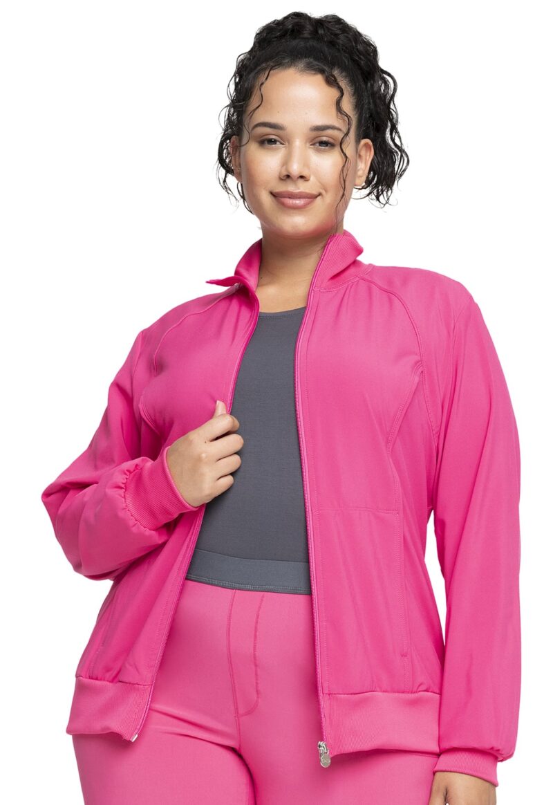 Cherokee Infinity- Ladies Zip Front Warm-Up Jacket - Image 14