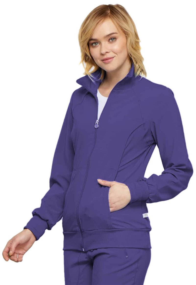 Cherokee Infinity- Ladies Zip Front Warm-Up Jacket - Image 7