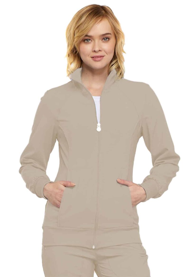 Cherokee Infinity- Ladies Zip Front Warm-Up Jacket - Image 6