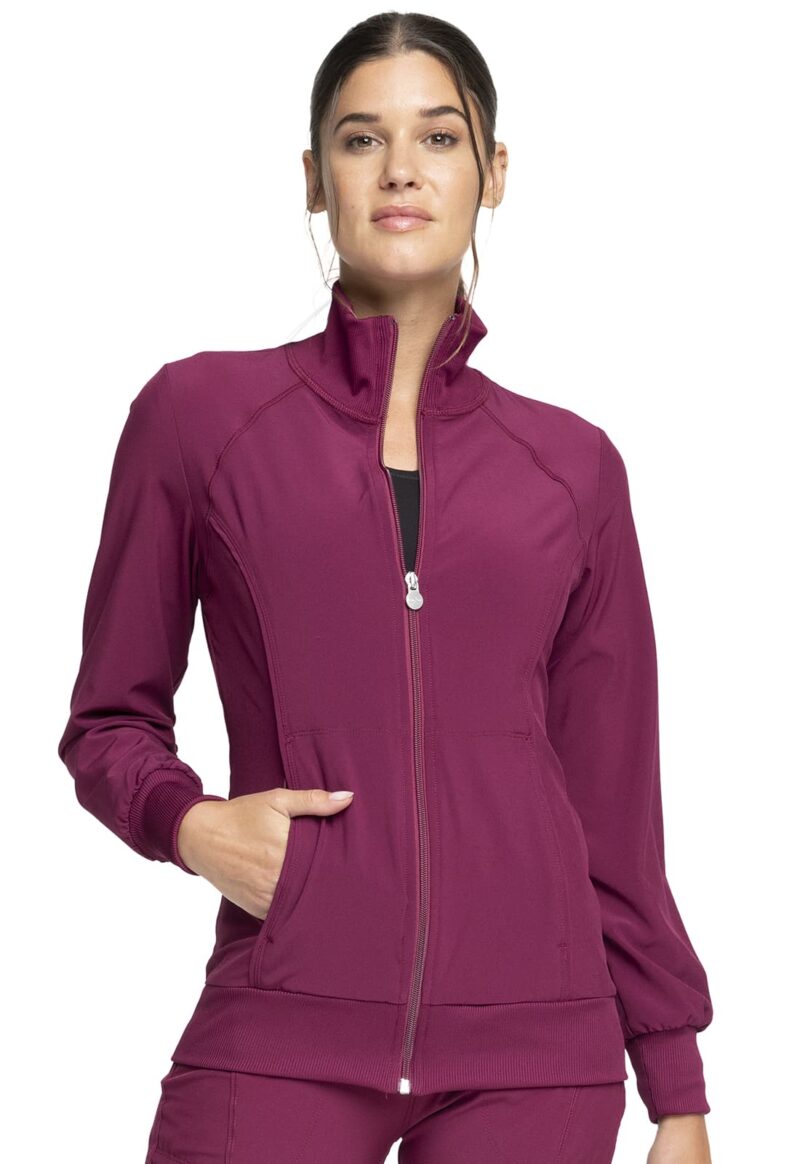 Cherokee Infinity- Ladies Zip Front Warm-Up Jacket