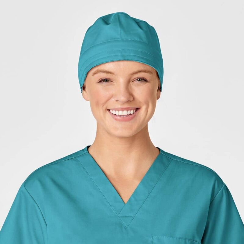 WonderWORK Unisex Tie Back Scrub Cap - Image 4