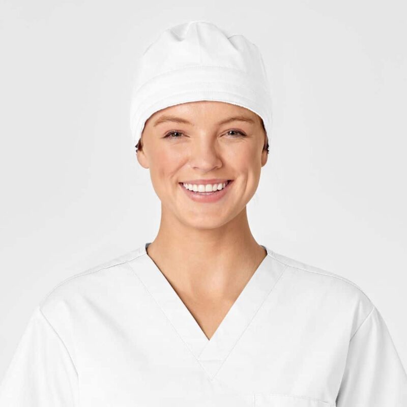 WonderWORK Unisex Tie Back Scrub Cap - Image 3