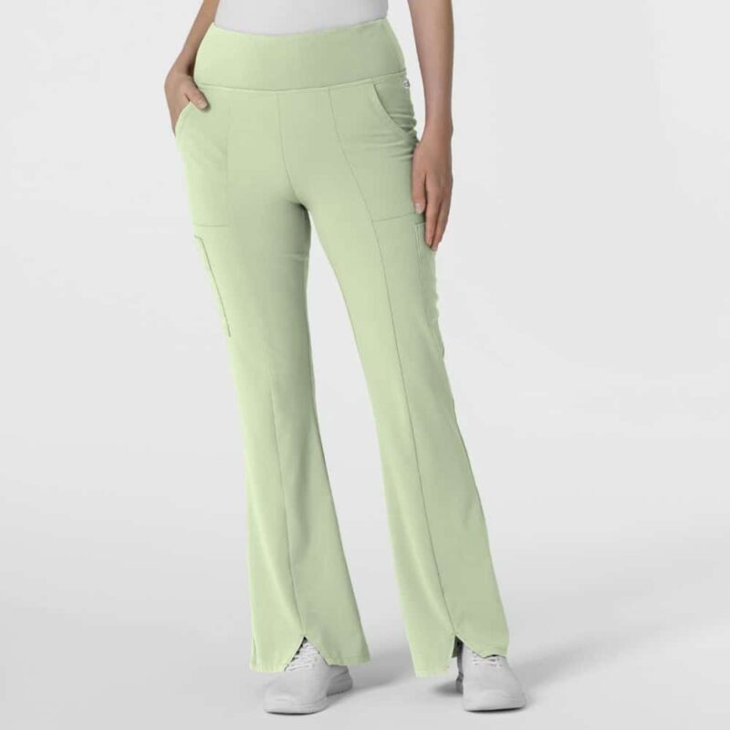 WonderWink RENEW Women's Cargo Flare Scrub Pant - Image 6