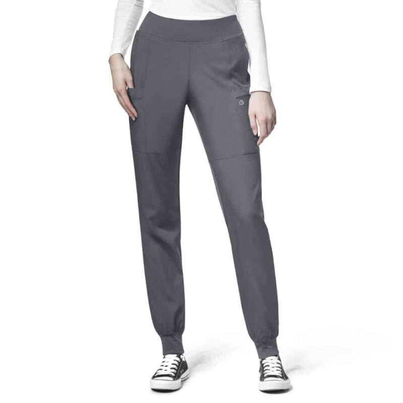 W123 by WonderWink  Comfort Waist Cargo Jogger Scrub Pants - Image 4