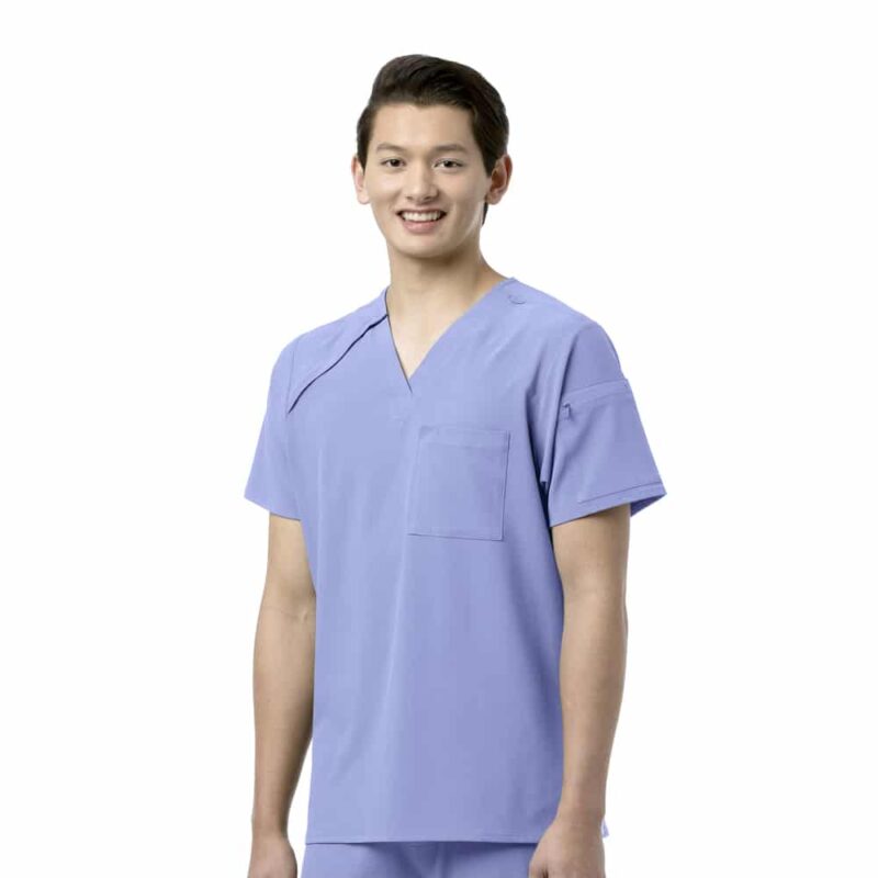 RENEW Men's EZ Zip Scrub Top - Image 8