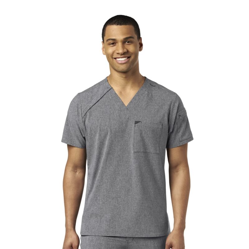 RENEW Men's EZ Zip Scrub Top - Image 7