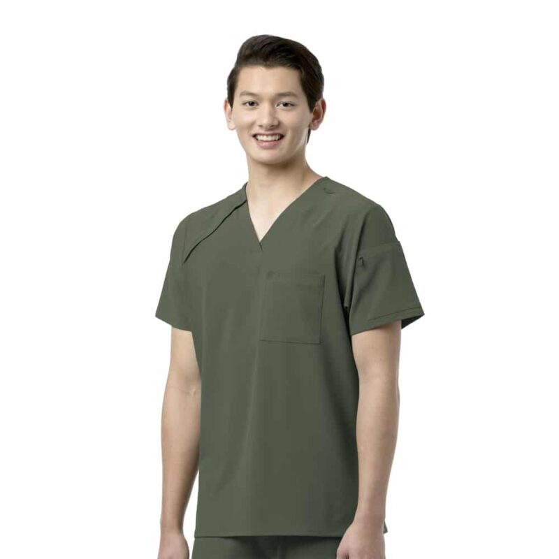 RENEW Men's EZ Zip Scrub Top - Image 4