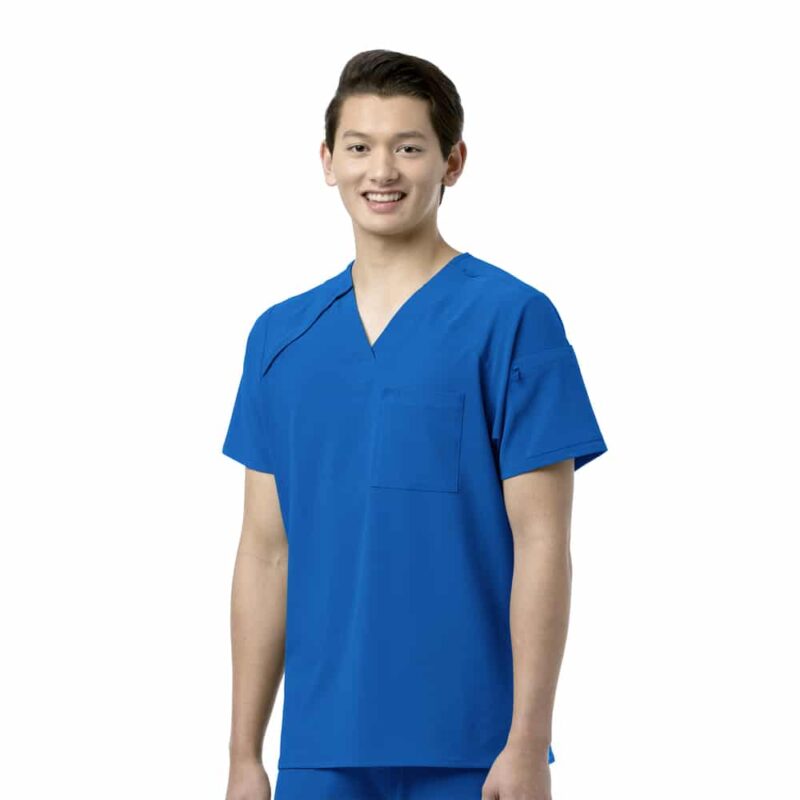 RENEW Men's EZ Zip Scrub Top - Image 3