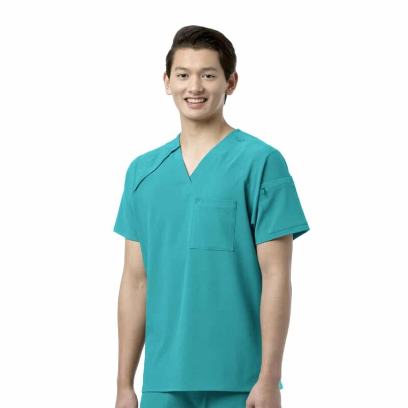 RENEW Men's EZ Zip Scrub Top - Image 2