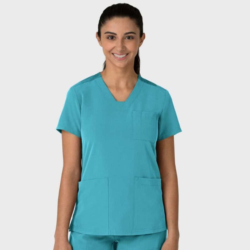 WonderWink Nova Women's Flex-n-Reach V-Neck Scrub Top - Image 2