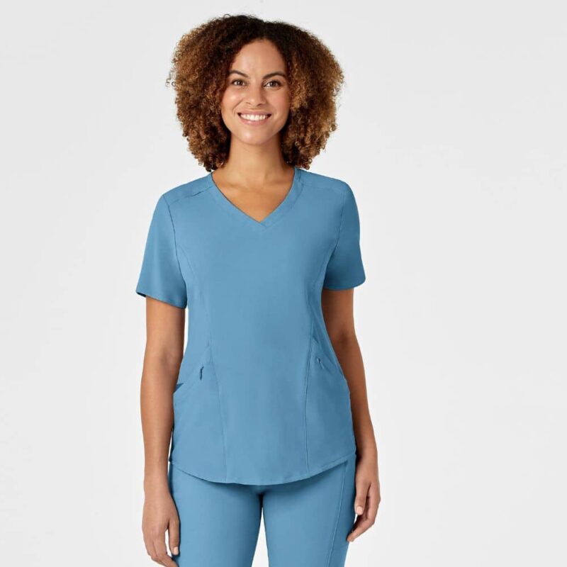 WonderWink RENEW Women's V-Neck Scrub Top - Image 6