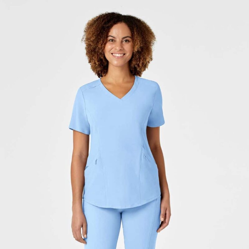 WonderWink RENEW Women's V-Neck Scrub Top - Image 2