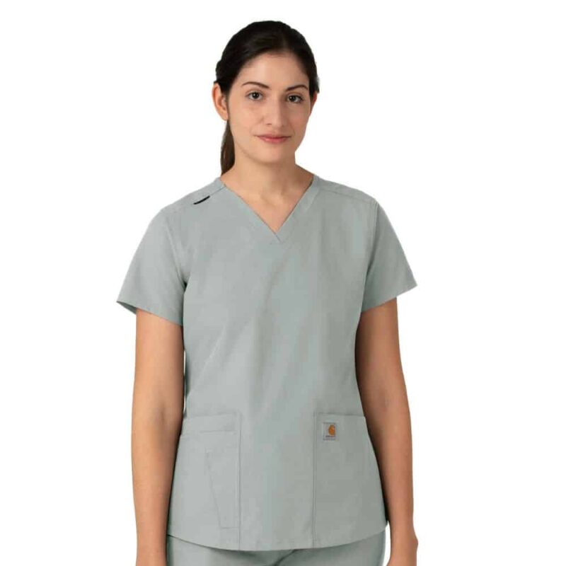 WonderWink Carhartt Force Essentials Women's V-Neck Scrub Top - Image 3