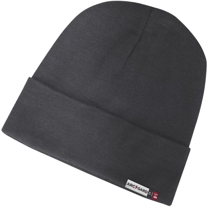 FLAME GARD BLACK DOUBLE LAYER TOQUE - O/S