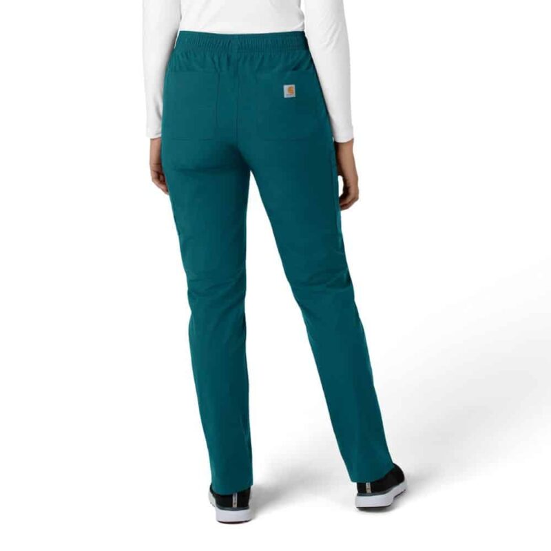 WonderWink Carhartt Force Essentials Women's Straight Leg Scrub Pant - Image 14