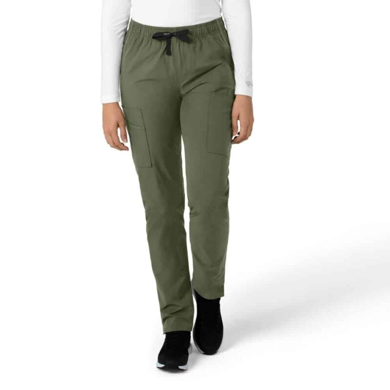 WonderWink Carhartt Force Essentials Women's Straight Leg Scrub Pant - Image 6