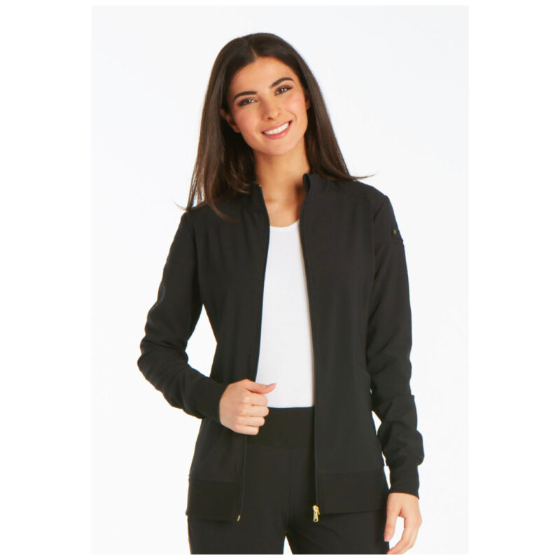 Cherokee iFlex- Front Zip Warm-Up Jacket