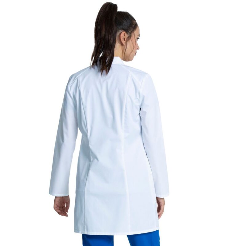 33" Lab Coat in White - Image 2