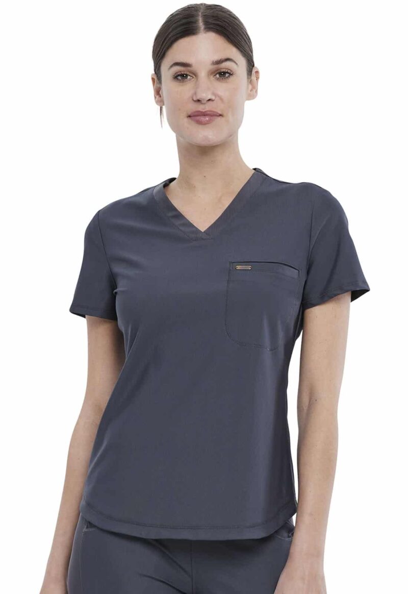 Cherokee Form Tuckable V-Neck Top - Image 3