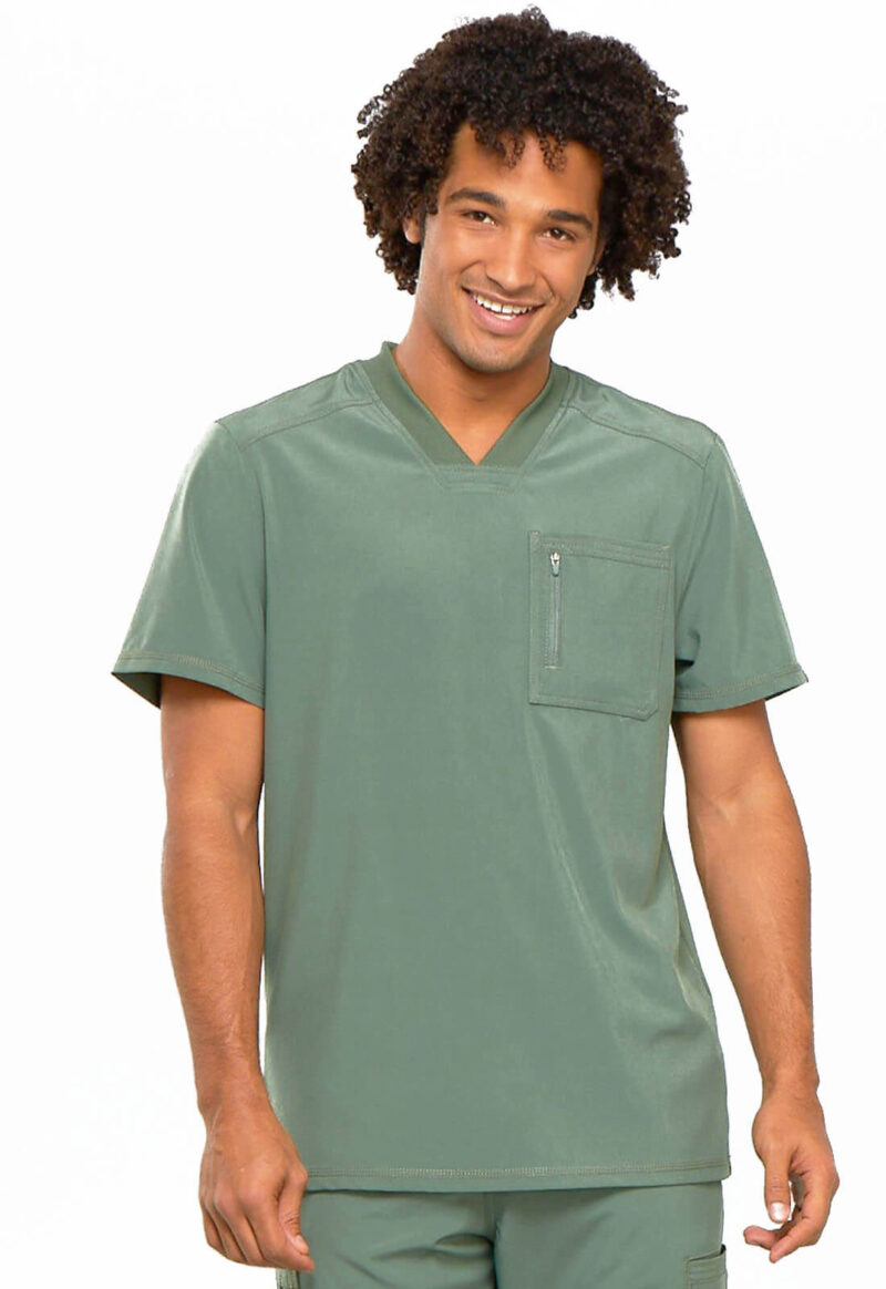 Cherokee Infinity- Mens V-Neck Zip Pocket