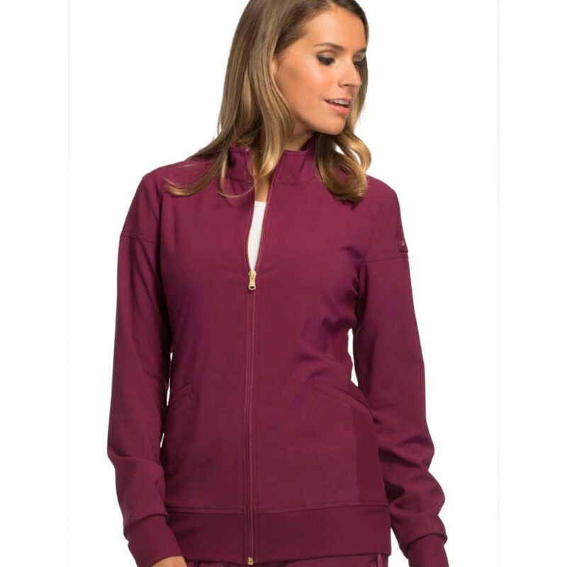 Cherokee iFlex- Front Zip Warm-Up Jacket - Image 2