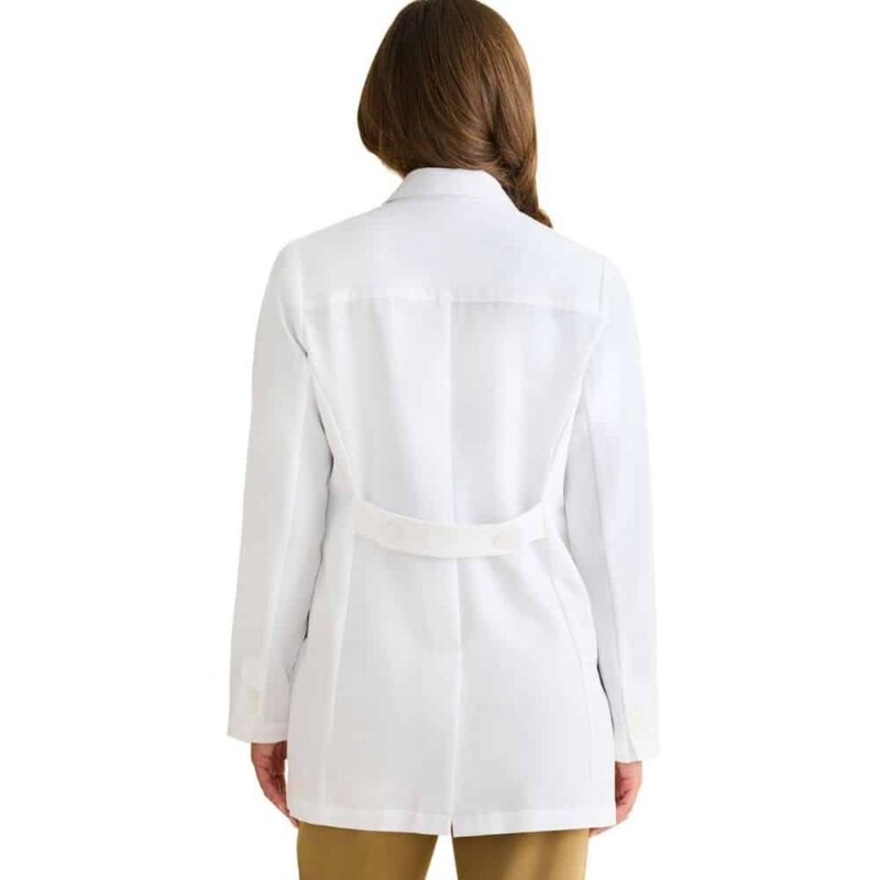 Healing Hands Fable 31" Lab Coat in White - Image 2