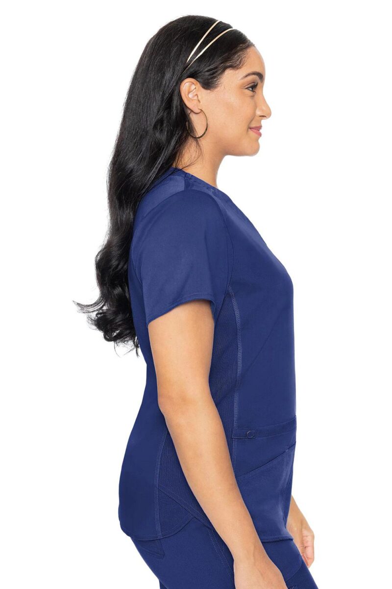 MedCouture V-Neck Shirttail Top - Image 16