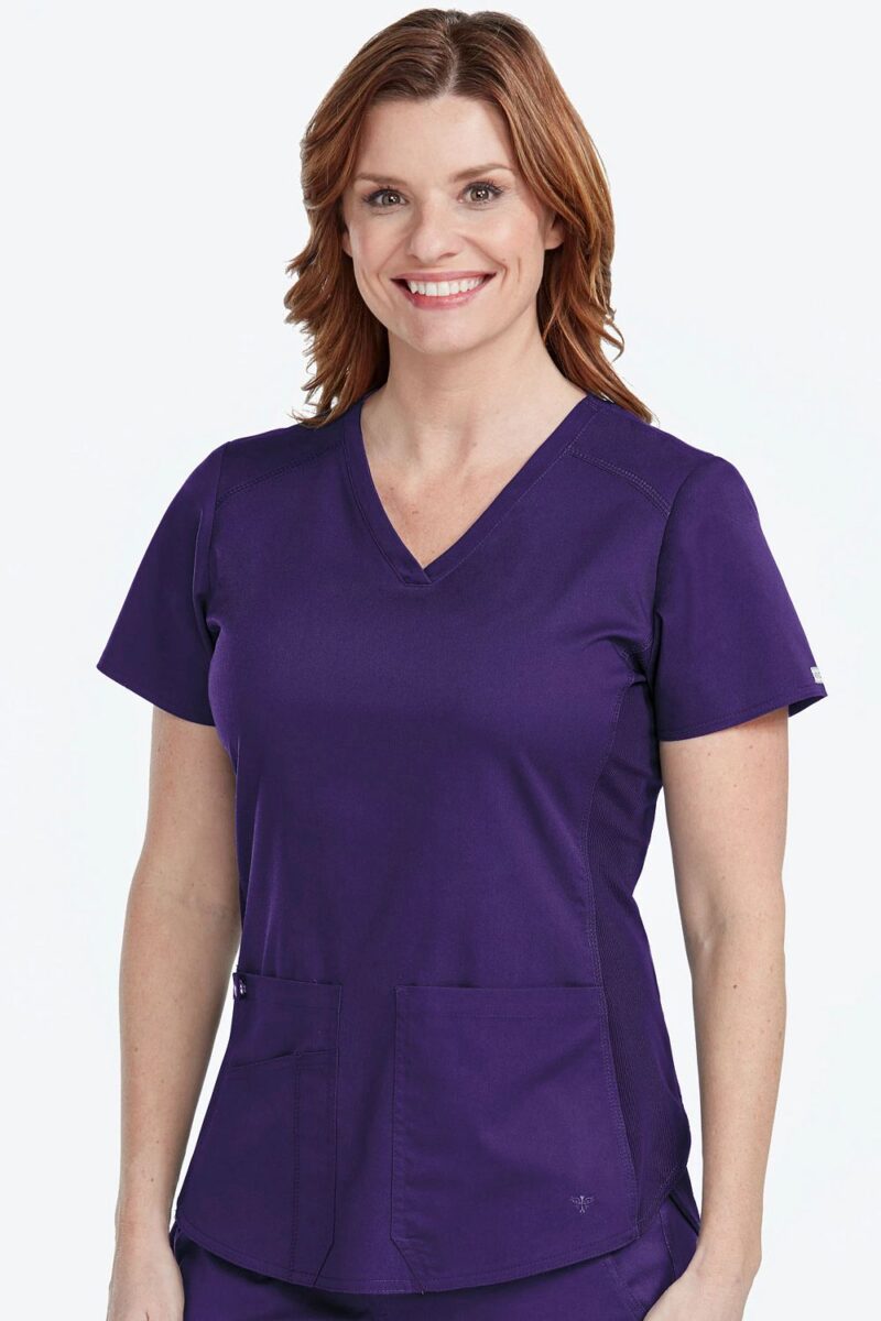 MedCouture V-Neck Shirttail Top - Image 14