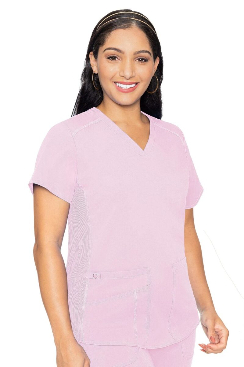 MedCouture V-Neck Shirttail Top - Image 13