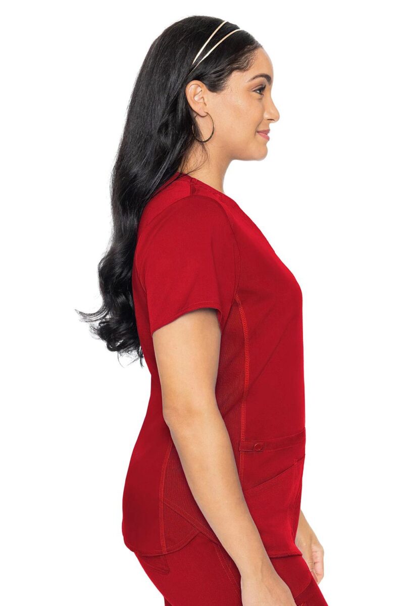 MedCouture V-Neck Shirttail Top - Image 9