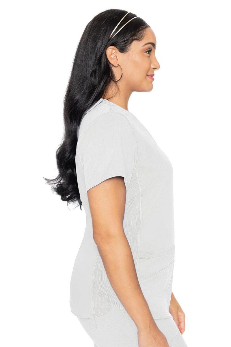 MedCouture V-Neck Shirttail Top - Image 5