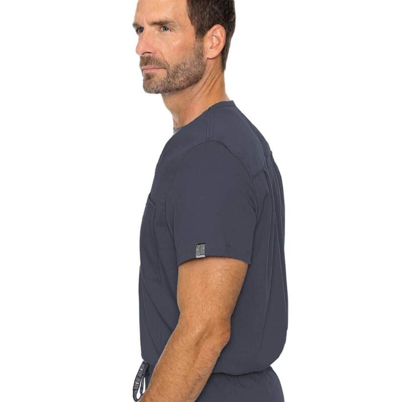 Med Couture Cadence One Pocket Men's Top - Image 3