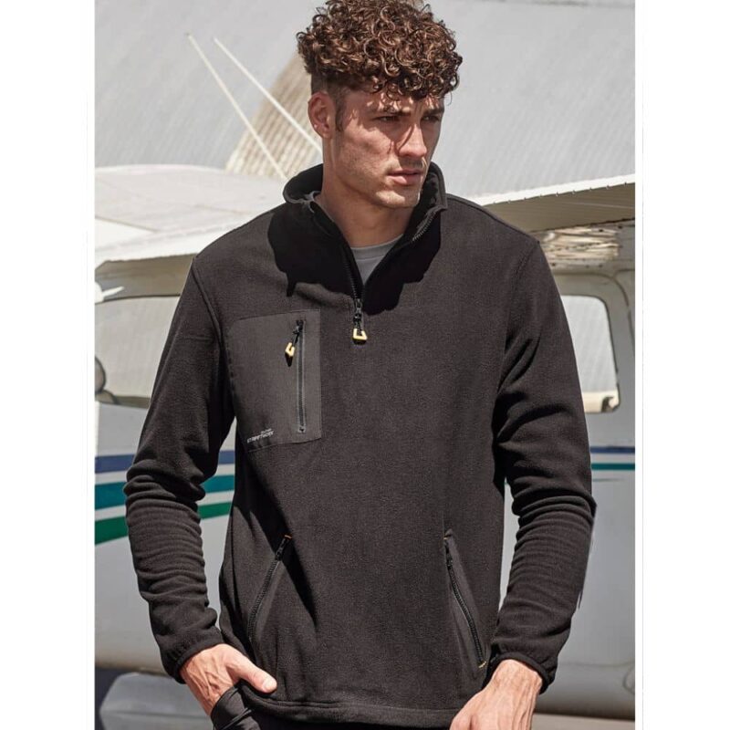 Unisex Streetworx Lightweight 1/4 Zip Polar Fleece