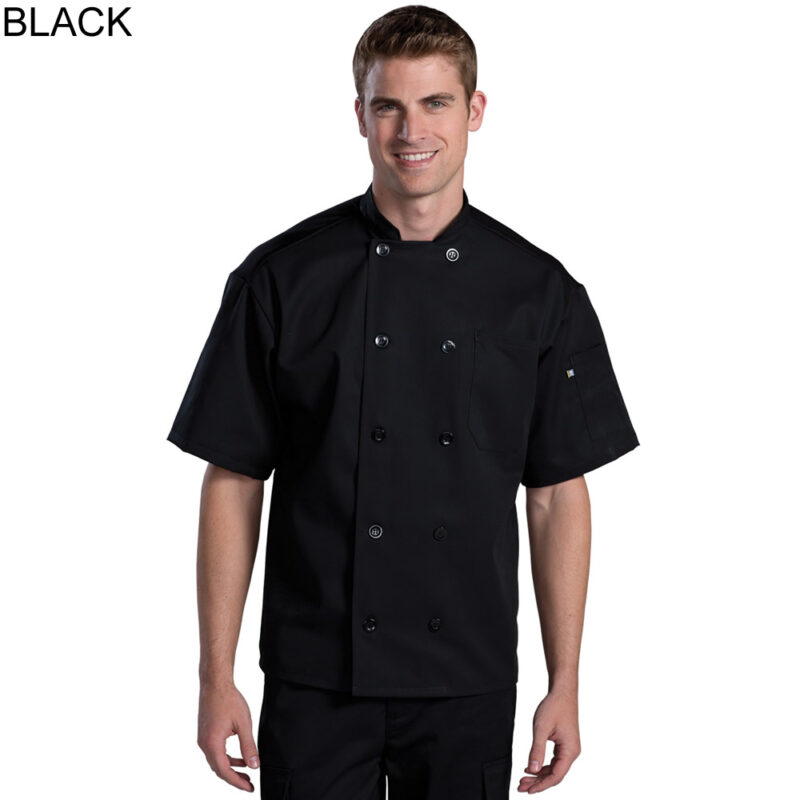 Edwards Mesh Back Chef Coat - 10-Buttons