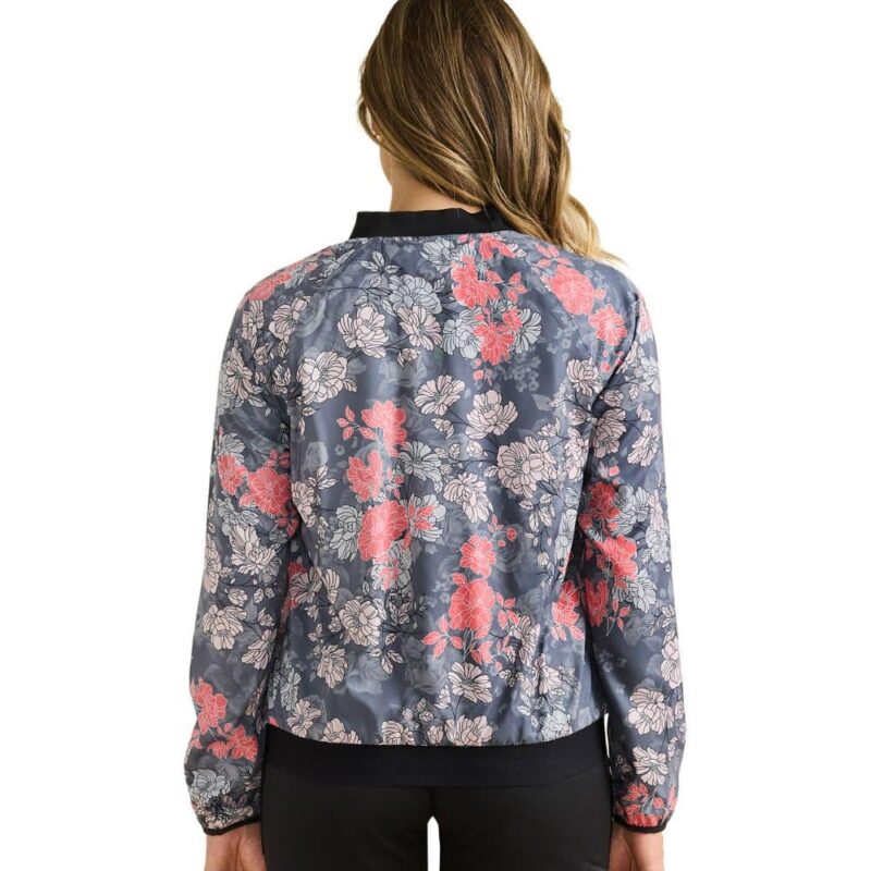 Healing Hands Kerry Reversible Zip Front Bomber Jacket - Image 8