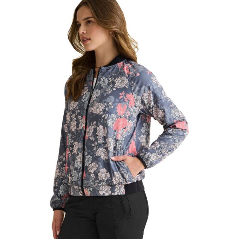 Healing Hands Kerry Reversible Zip Front Bomber Jacket - Image 7