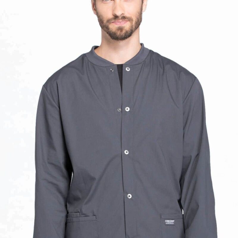 Men's Snap Front Jacket - Image 4