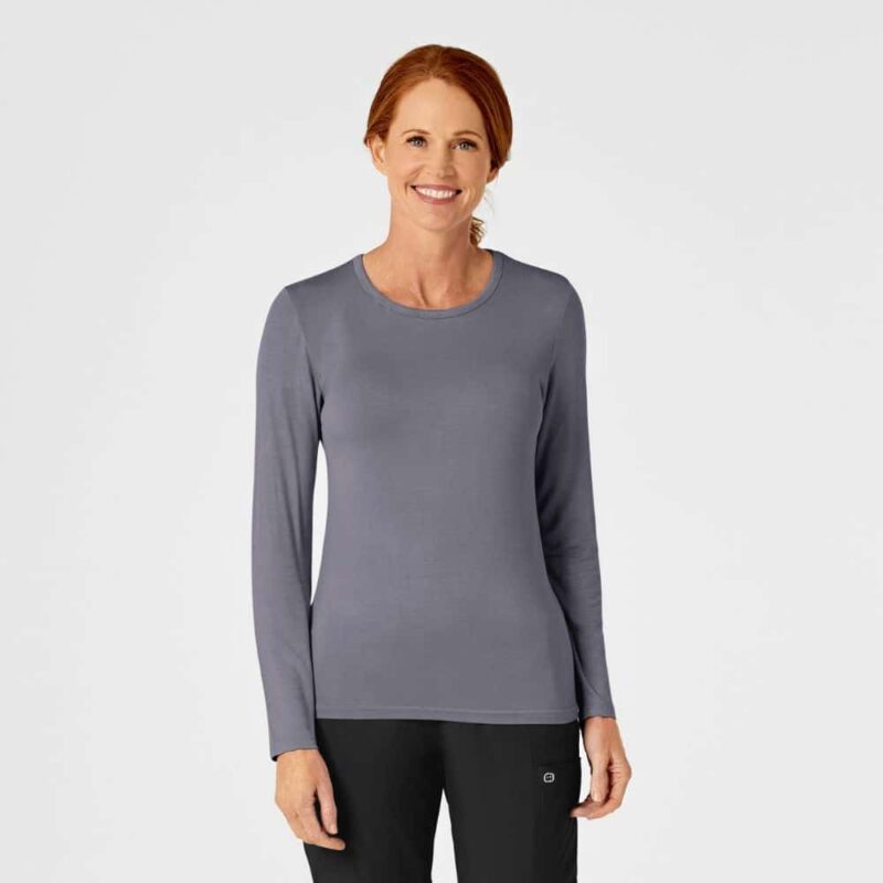 Wonderwink Layers Women's Long Sleeve Silky Tee