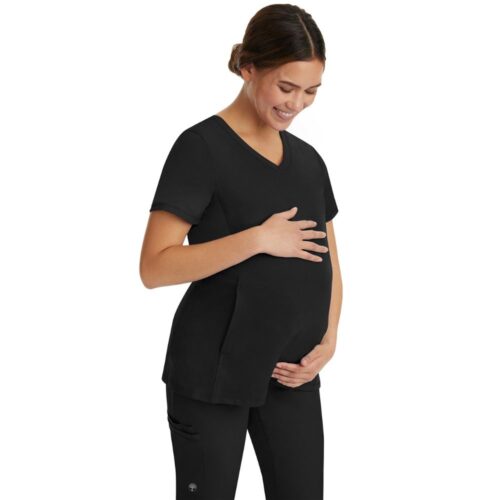 2510 Healing Hands- Mila V-Neck Maternity Top