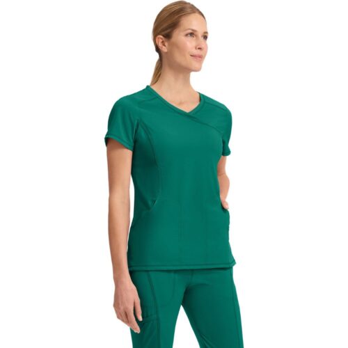 2625A Cherokee Infinity- Women's Contemporary Mock Wrap Top