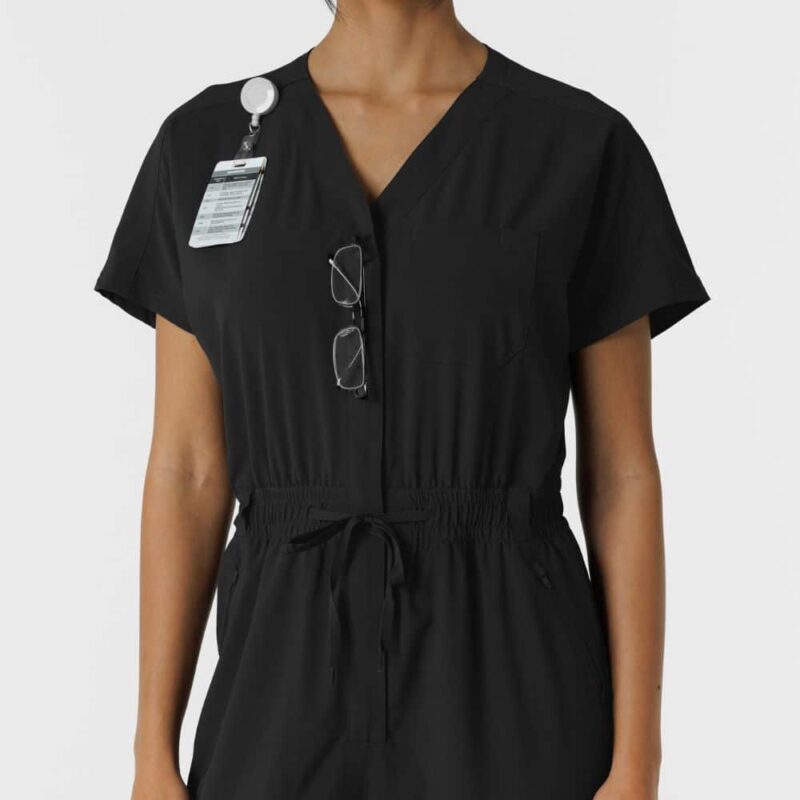 RENEW Women's Cargo Jogger Scrub Jumpsuit - Image 3