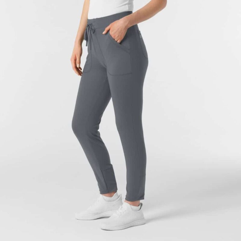 WonderWink RENEW Knit Women's Track Scrub Pant - Image 7