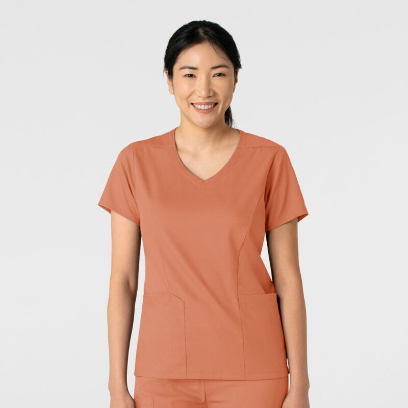 Wonderwink Boundless Women's 2-Pocket V-Neck Scrub Top