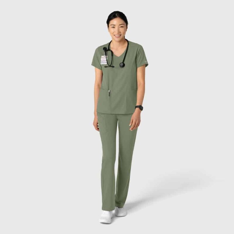 Wonderwink Boundless Women's 2-Pocket V-Neck Scrub Top