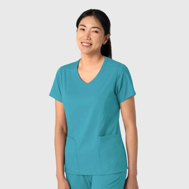 Wonderwink Boundless Women's 2-Pocket V-Neck Scrub Top - Image 13