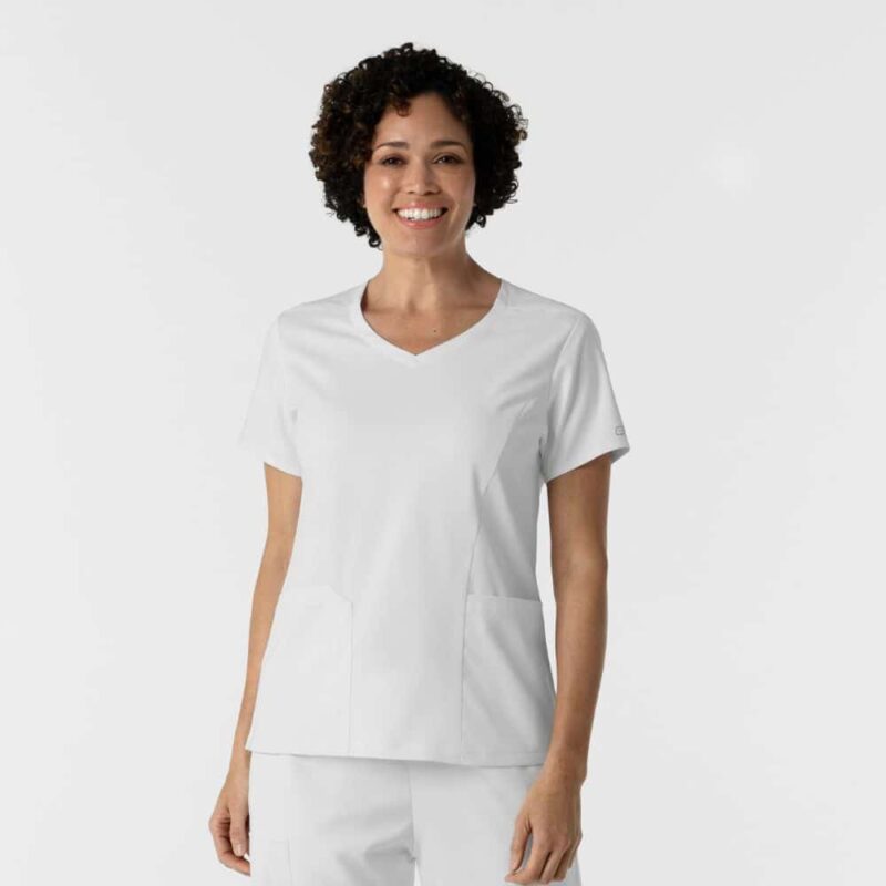 Wonderwink Boundless Women's 2-Pocket V-Neck Scrub Top - Image 12