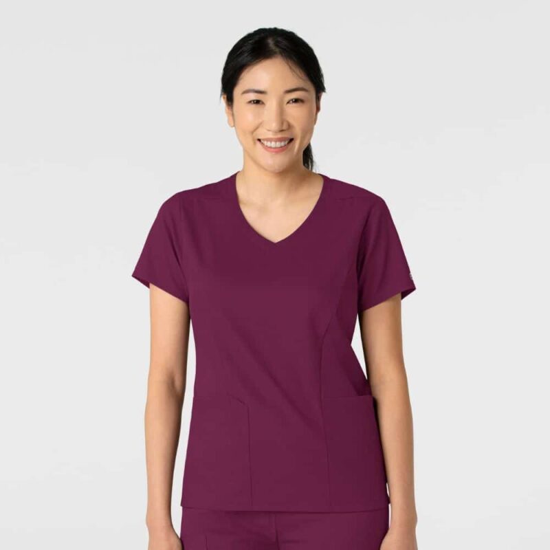 Wonderwink Boundless Women's 2-Pocket V-Neck Scrub Top - Image 11