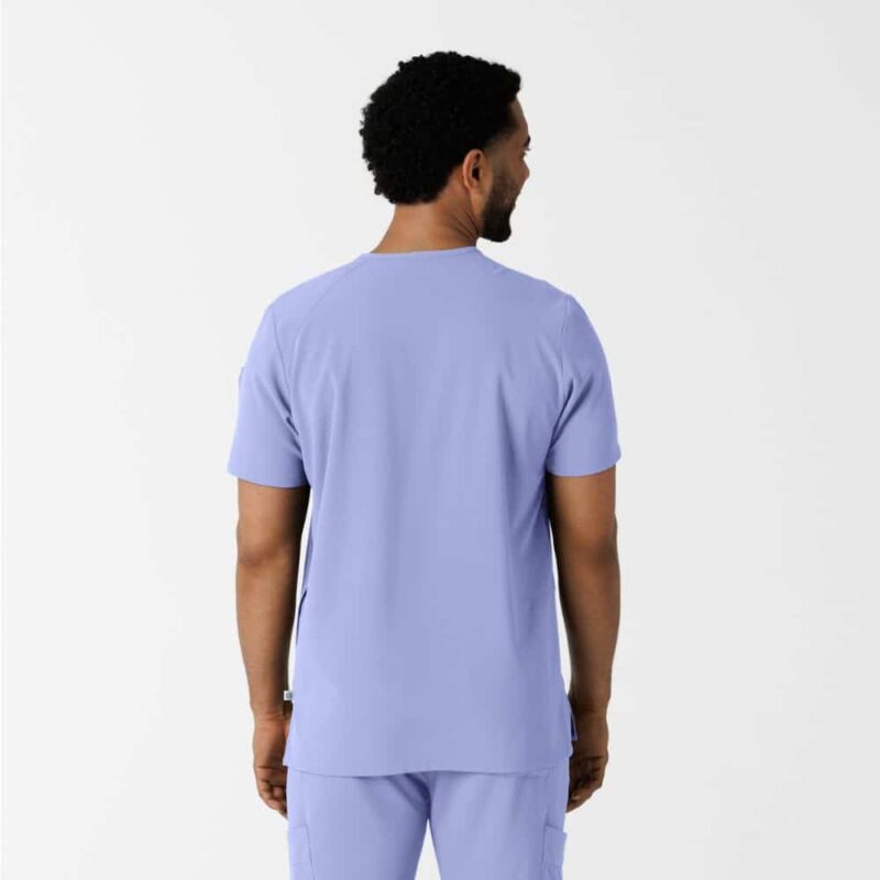 Wonderwink Renew Men's V-Neck 5 Pocket Scrub Top - Image 4