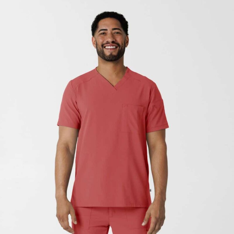 Wonderwink Renew Men's V-Neck 5 Pocket Scrub Top - Image 11